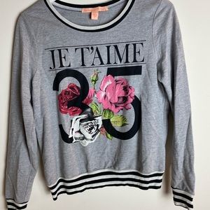 Rebellious One Lightweight Sweatshirt Size small